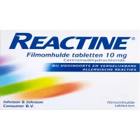 Reactine / Reactine tabletten