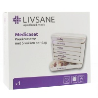 Blockland / Medicijnbox 7 dagen incl dagverdeling