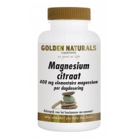 Golden Naturals / Magnesium citraat 400 mg 