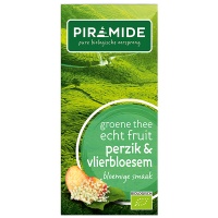 Piramide / Groene thee perzik en vlierbloesem eko