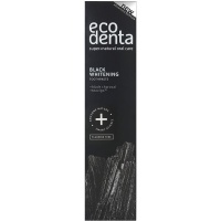 Ecodenta / Tandpasta whitening houtskool extra black