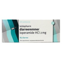 Leidapharm / Diarreeremmer - Loperamide 2 mg 