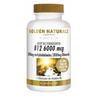 Golden Naturals / Vitamine B12 6000 mcg