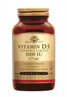 Solgar / Vitamin D-3 1000 IU/25 mcg Chewable Tablets