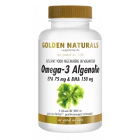 Golden Naturals / Omega-3 algenolie liquid capsules 