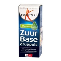 Lucovitaal / Zuur Base druppels + gratis pH strips